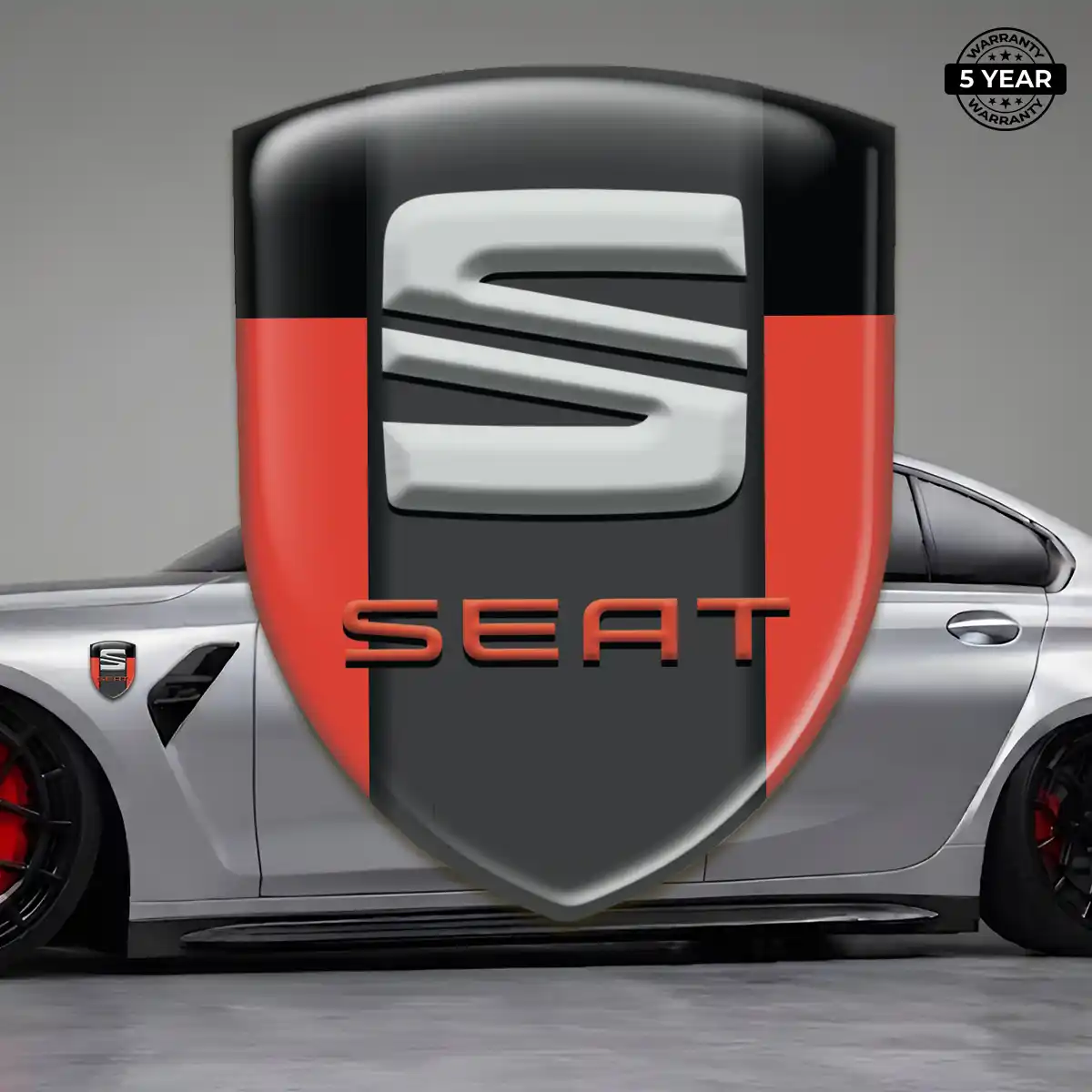 Seat Gel Emblem Sticker Prime Quality