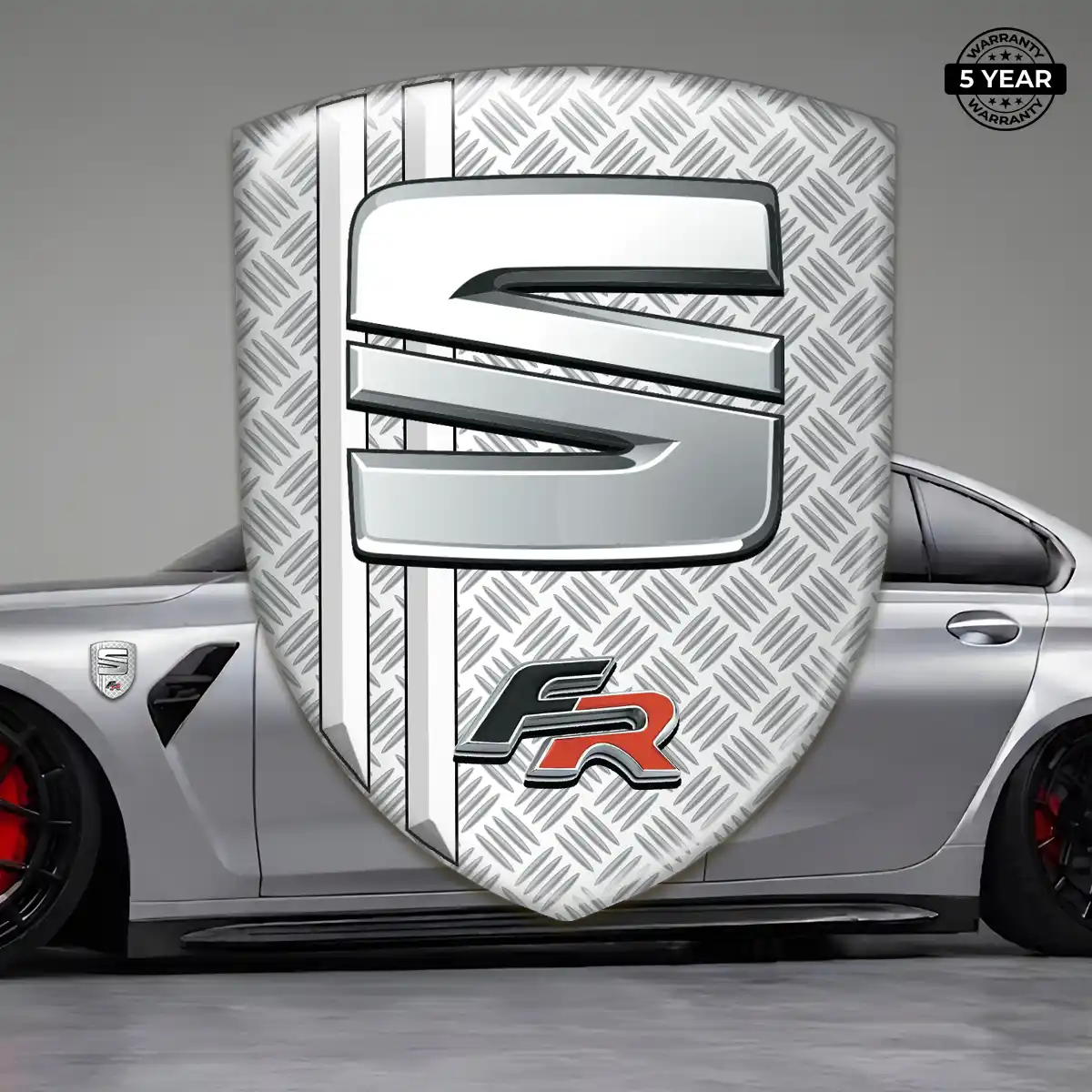 Seat Logo Badge Elite Finish