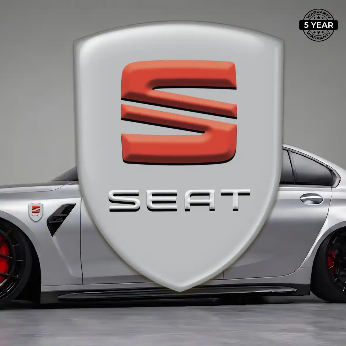 Seat Logo Badge Refined Design