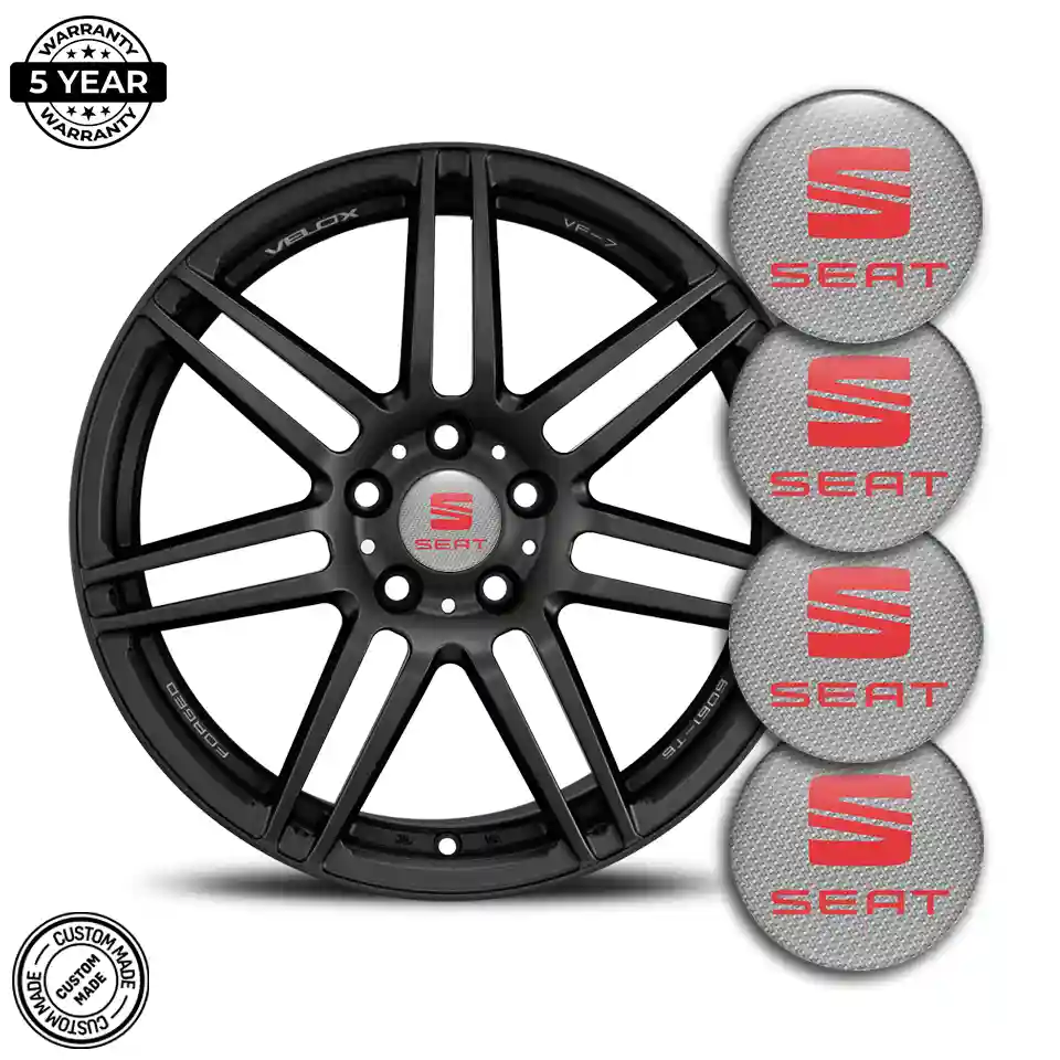 Seat Logo Emblem Self-Adhesive Refined Design
