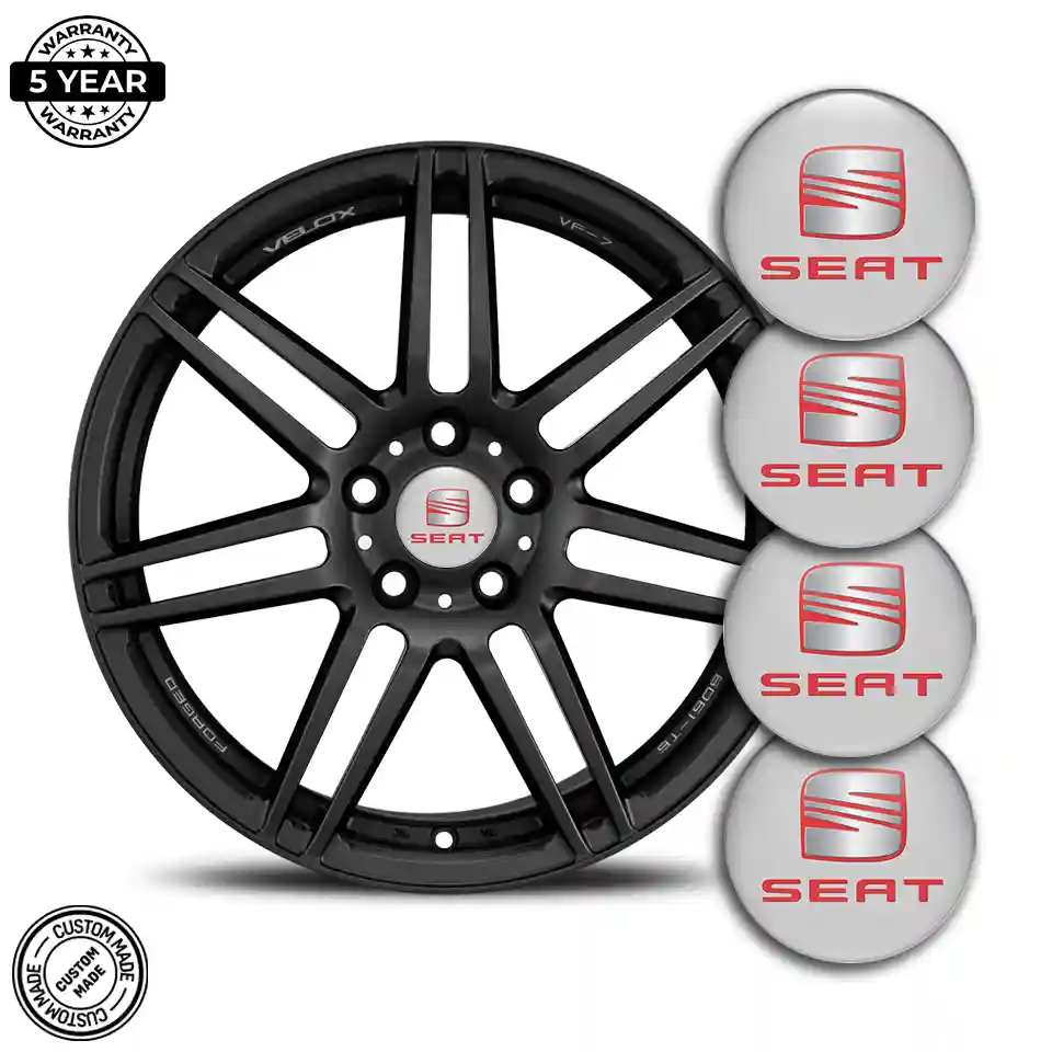 Seat Logo Emblem Self-Adhesive Sleek Style