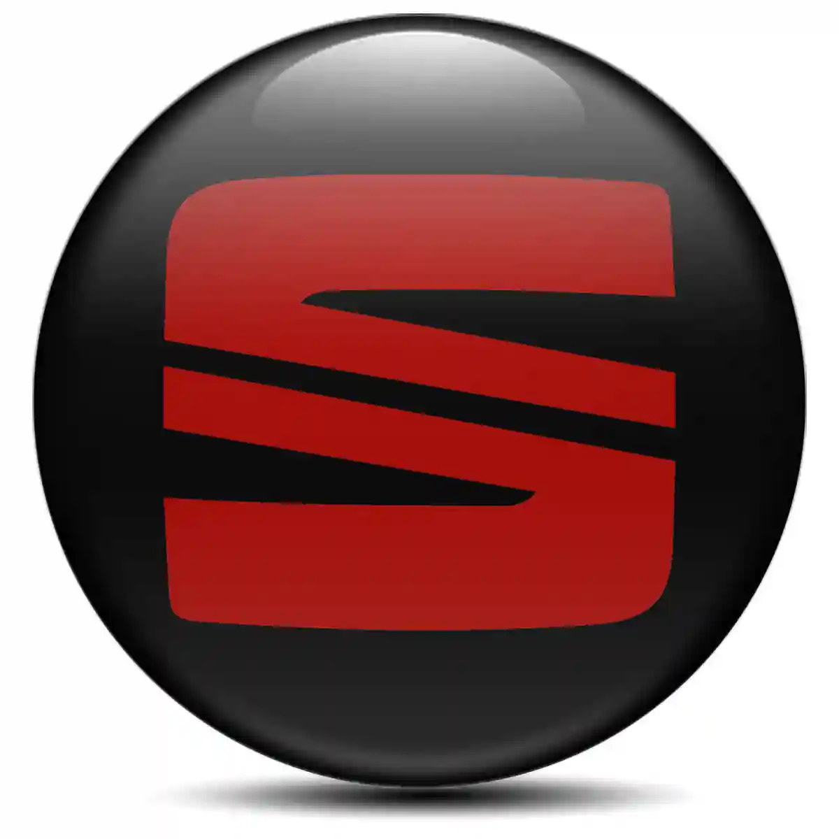 Seat Logo Silicone Badge Refined Design