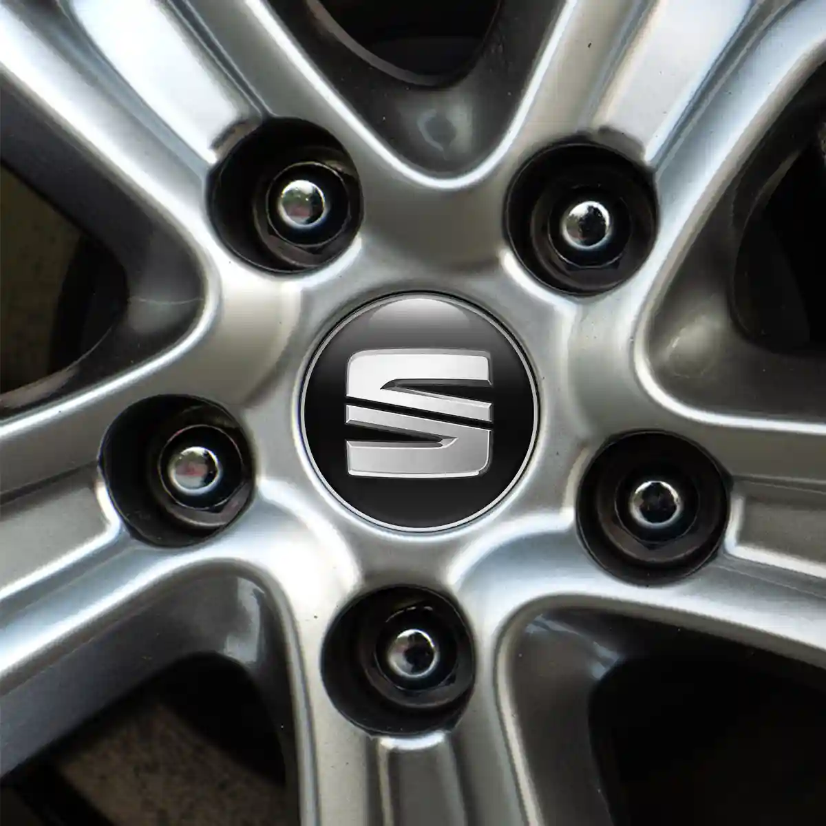 Seat Logo Silicone Badge Self-Adhesive Refined Design