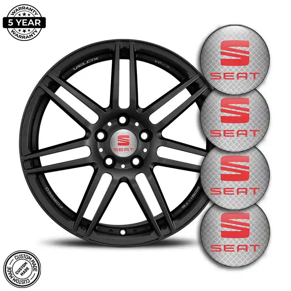 Seat Logo Silicone Badge Sleek Style