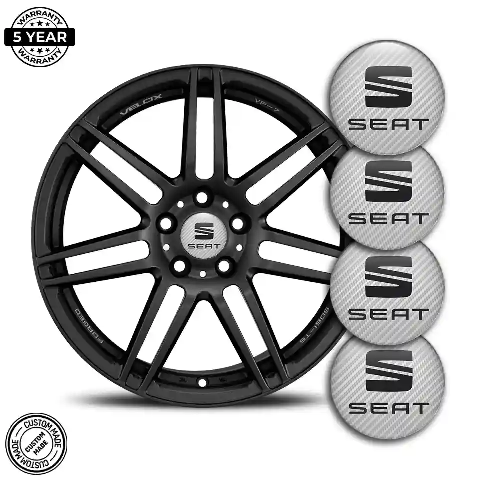 Seat Logo Silicone Emblem Refined Design
