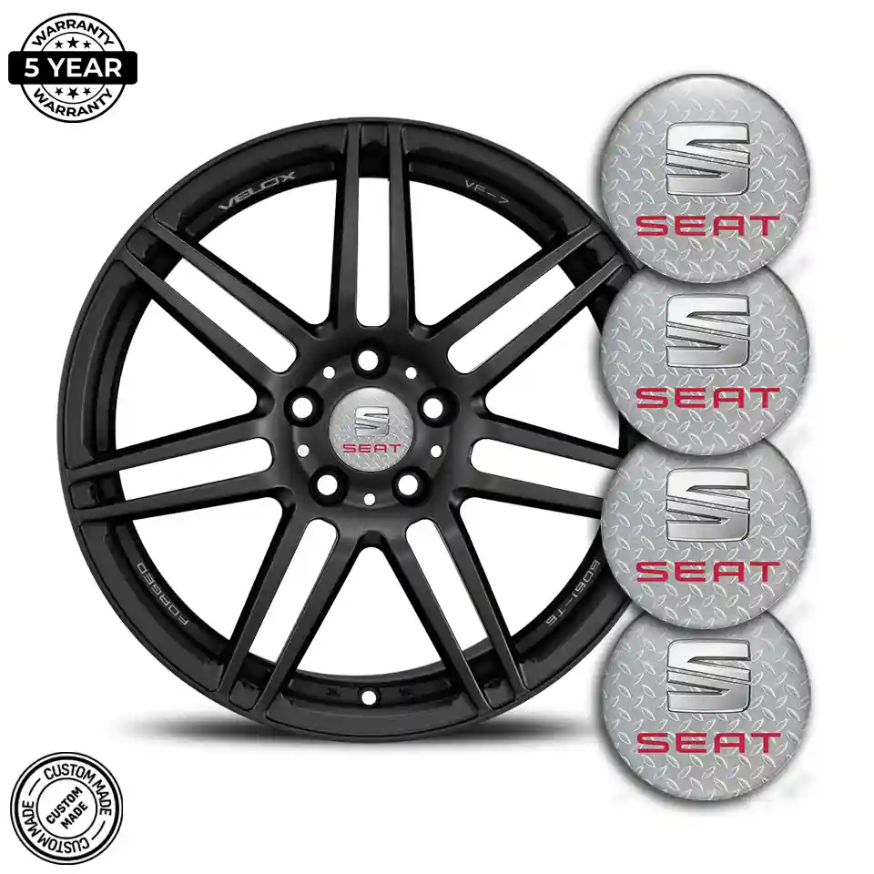 Seat Logo Silicone Emblem Self-Adhesive Sleek Style