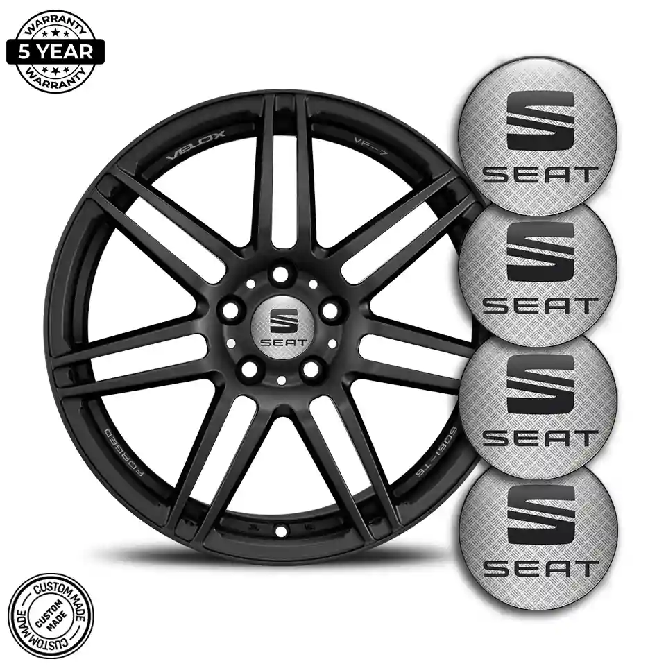 Seat Logo Silicone Sticker Refined Design