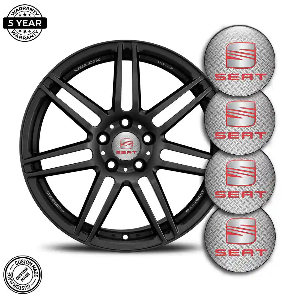 Seat Logo Silicone Sticker Self-Adhesive Refined Design