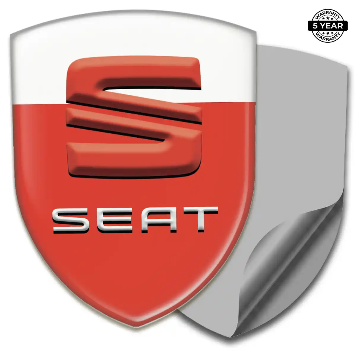 Seat Logo Sticker Signature Grade