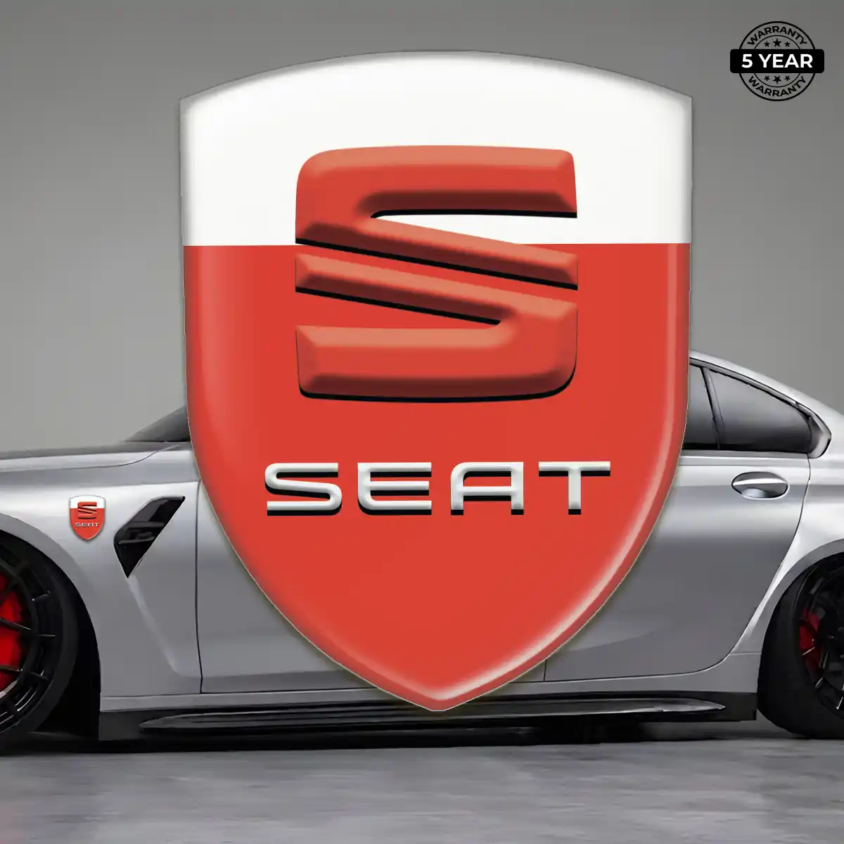 Seat Logo Sticker Signature Grade