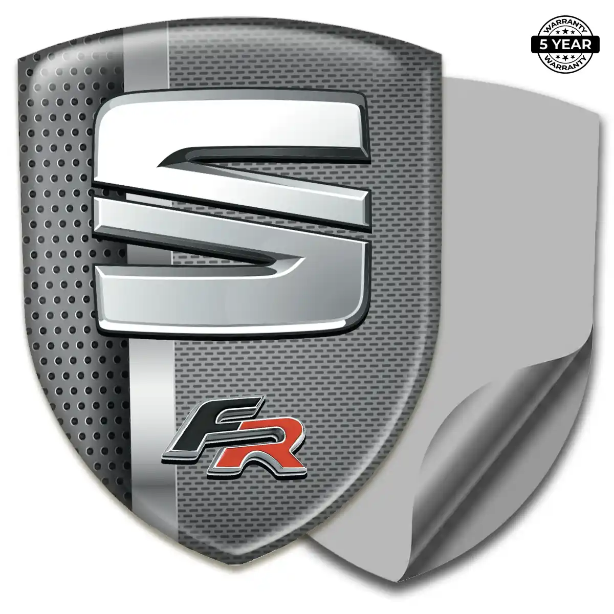 Seat Polyurethane Domed Sticker Superior Craft