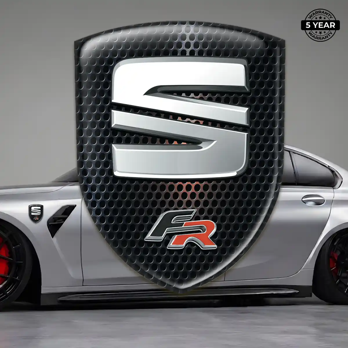 Seat Resin Badge Sticker Prime Quality