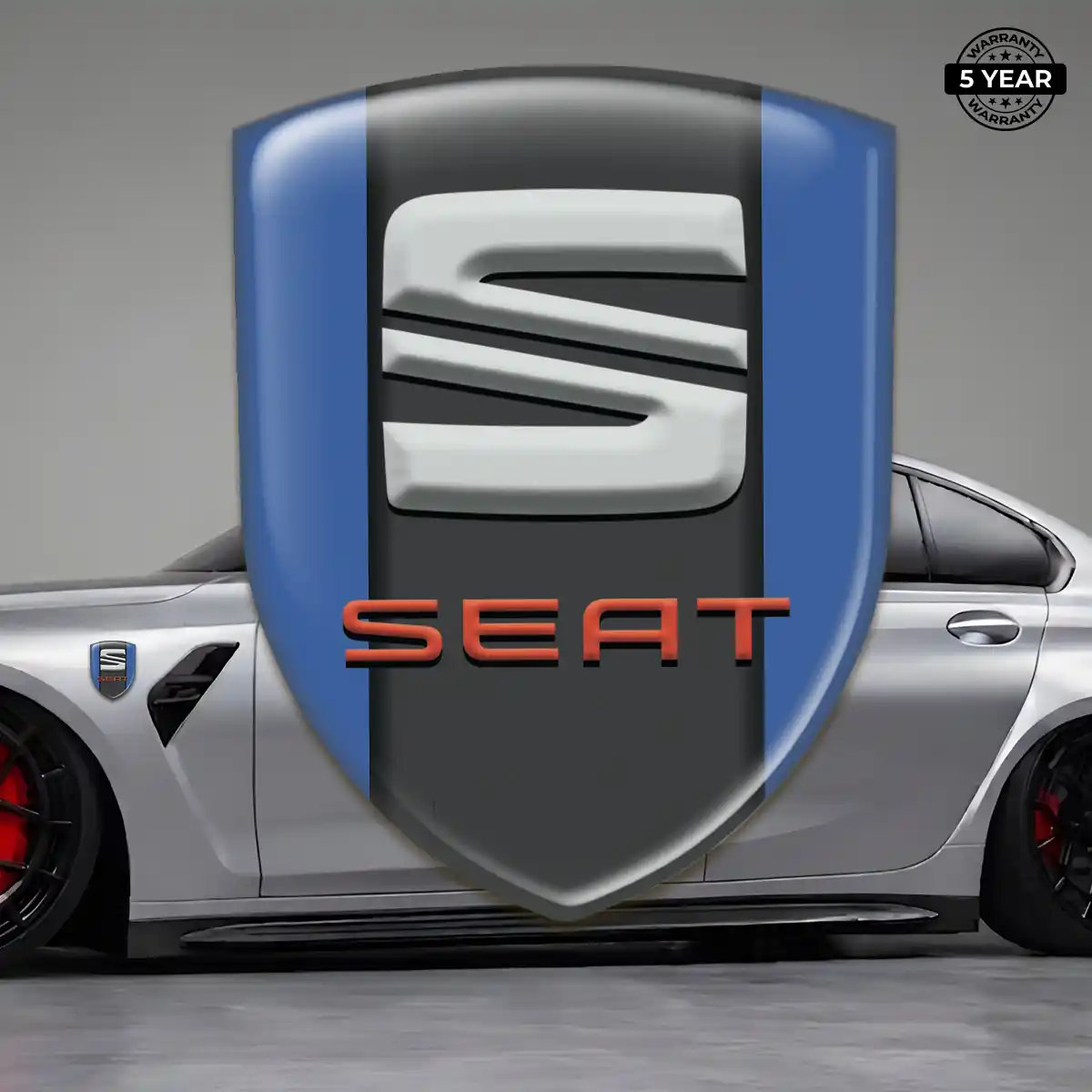Seat Resin Domed Sticker Prestige Line