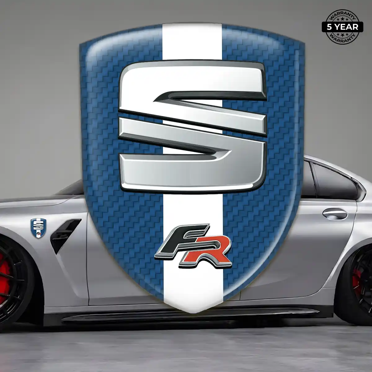 Seat Resin Domed Sticker Prime Quality