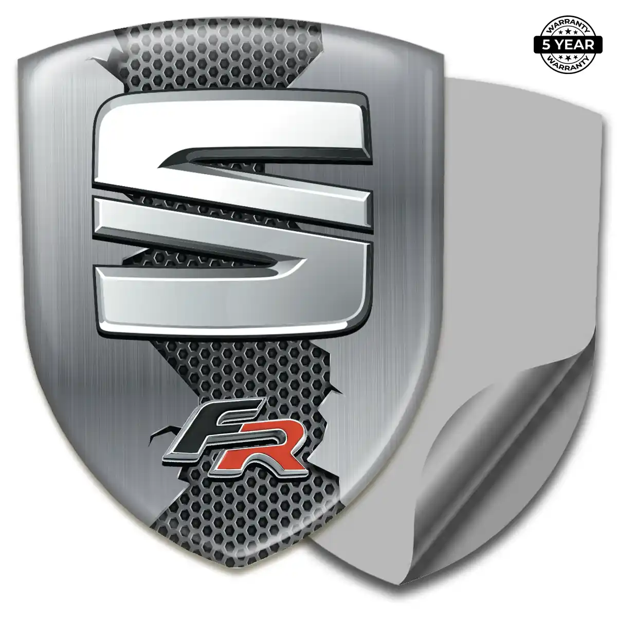 Seat Resin Emblem Sticker Superior Craft