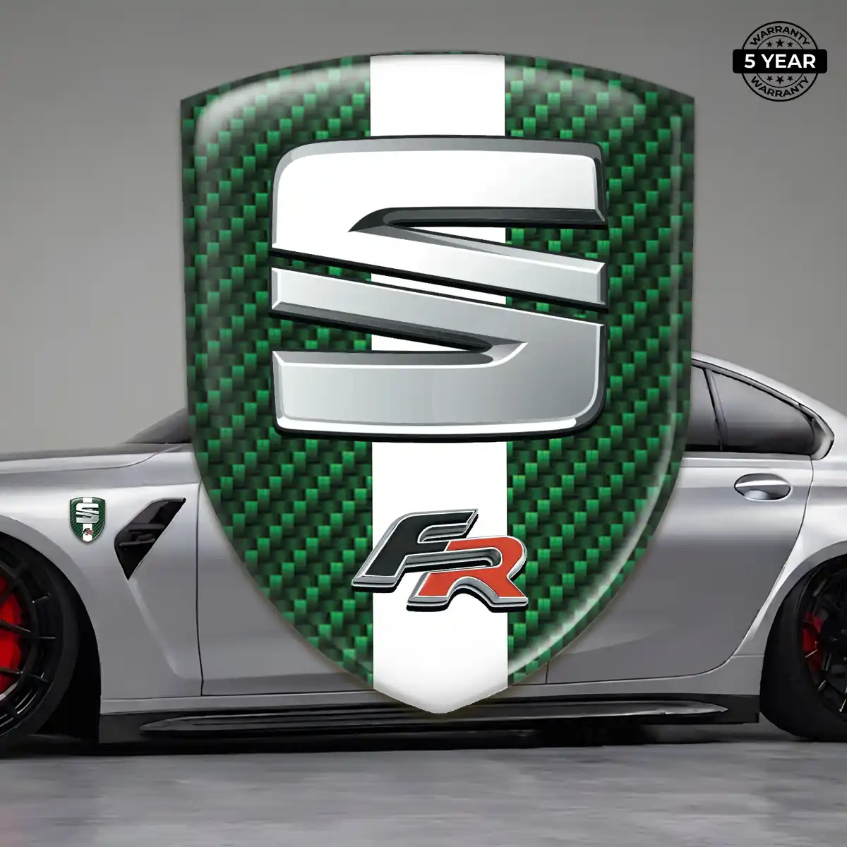 Seat Silicone Badge Refined Design