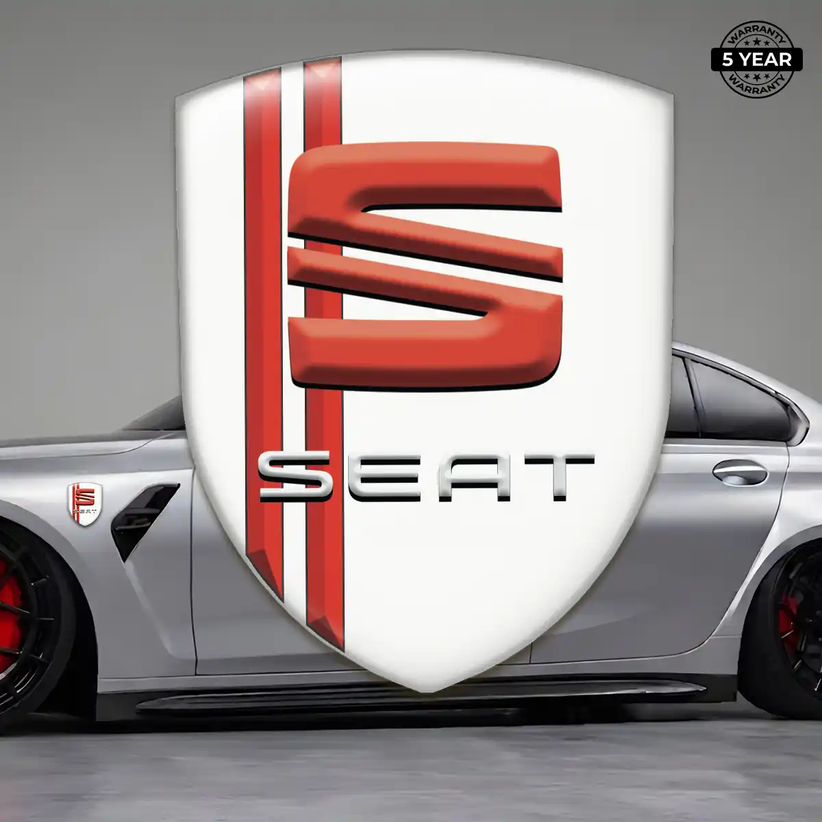Seat Silicone Badge Superior Craft