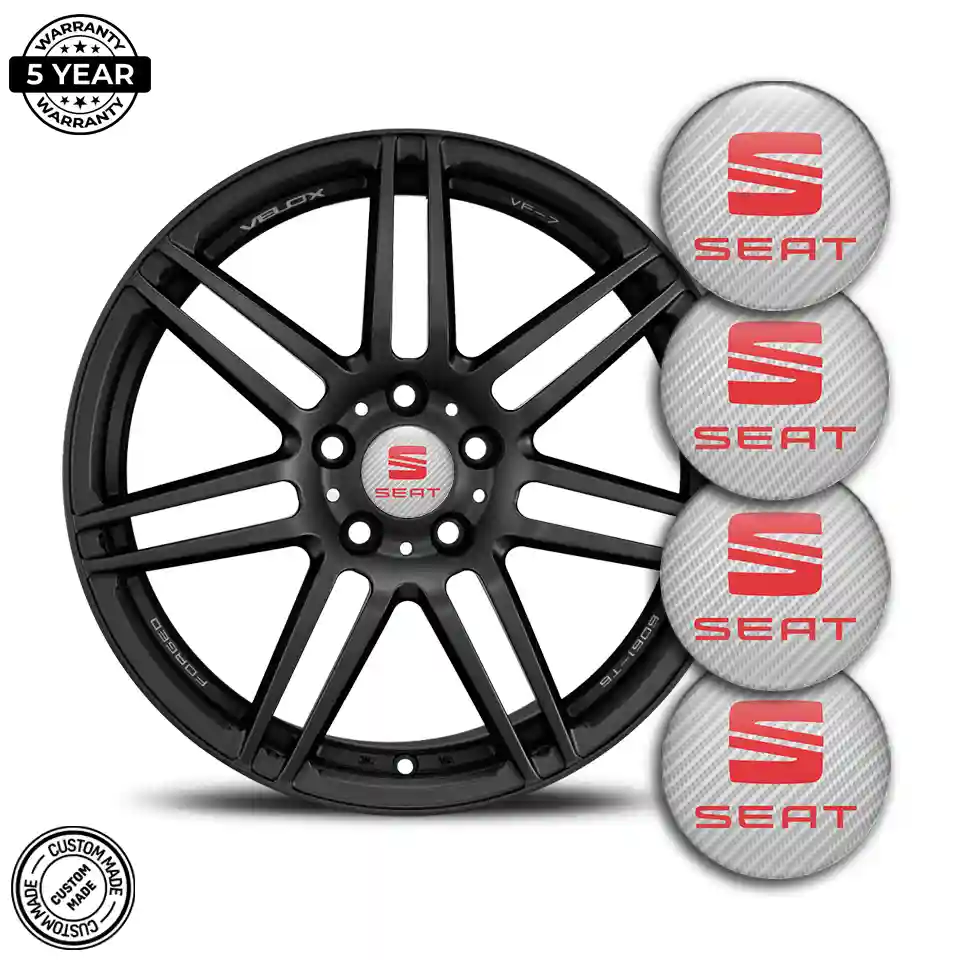 Seat Silicone Emblem Self-Adhesive Refined Design