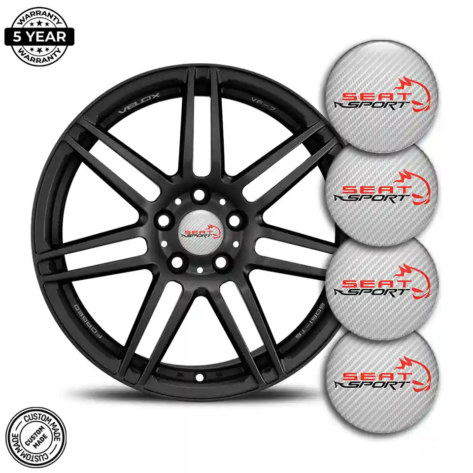 Seat Silicone Emblem Self-Adhesive Sleek Style