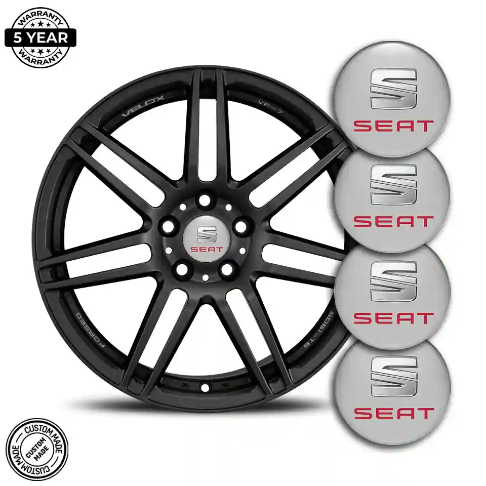 Seat Silicone Emblem Sleek Style
