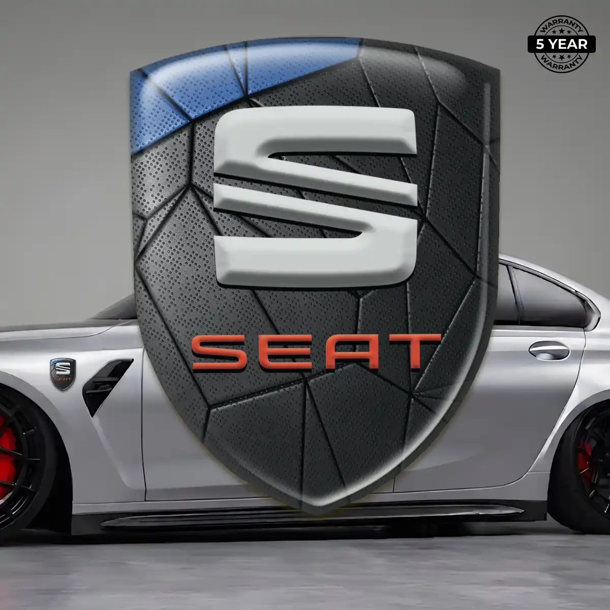 Seat Silicone Sticker Signature Grade