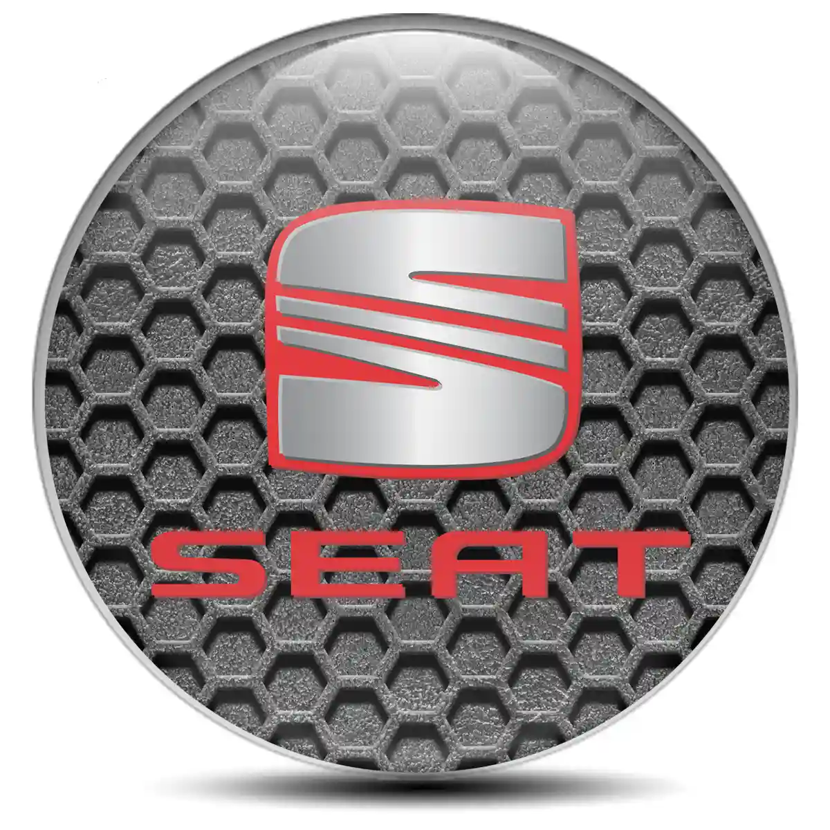 Seat Sticker Epoxy 3D Gel Sleek Style