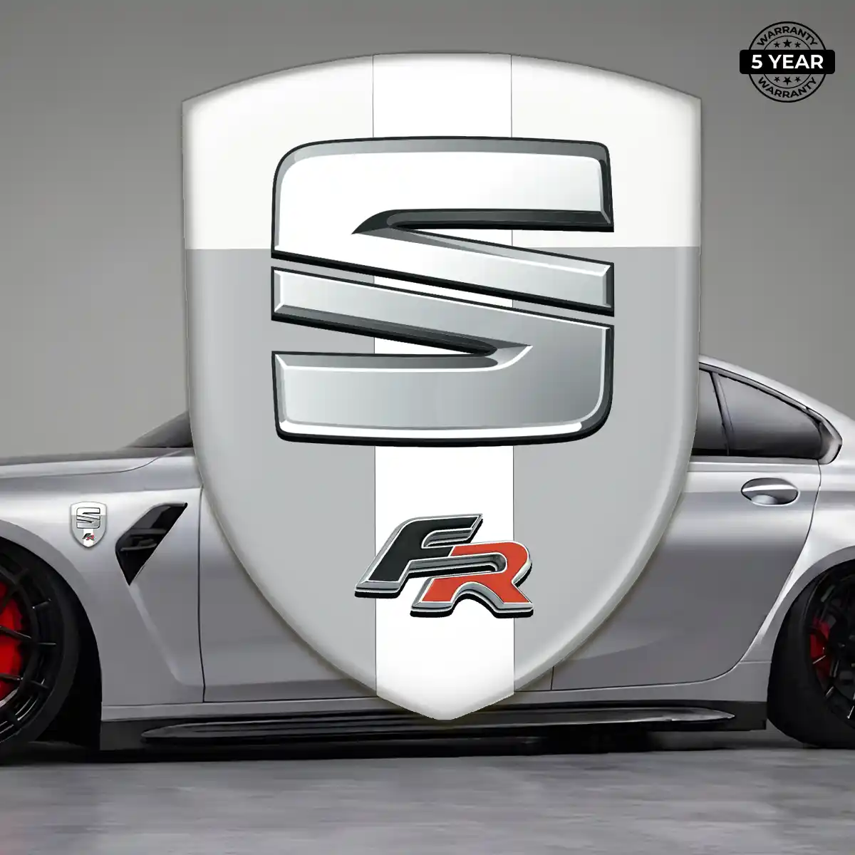 Seat Vehicle Logo Sticker Elite Finish