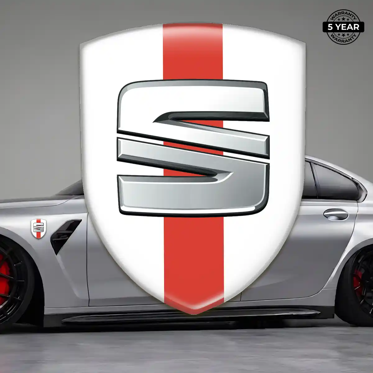 Seat Vehicle Logo Sticker Signature Grade