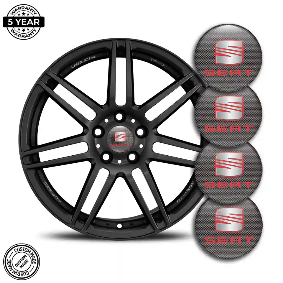Seat Wheel Emblems Elite Finish