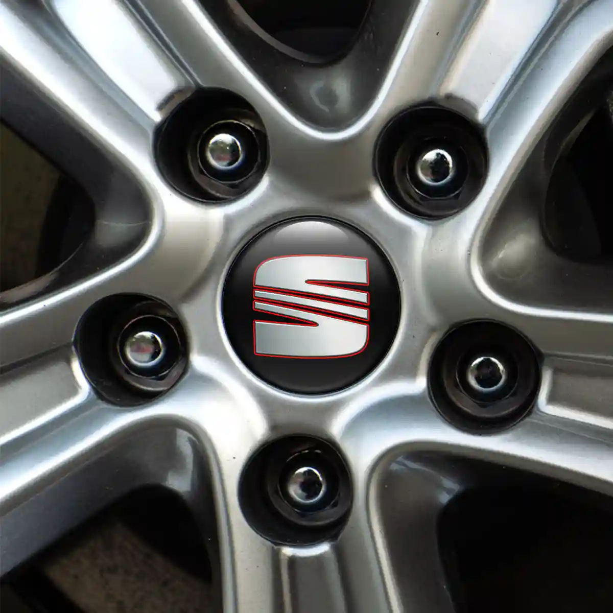 Seat Wheel Emblems Refined Design