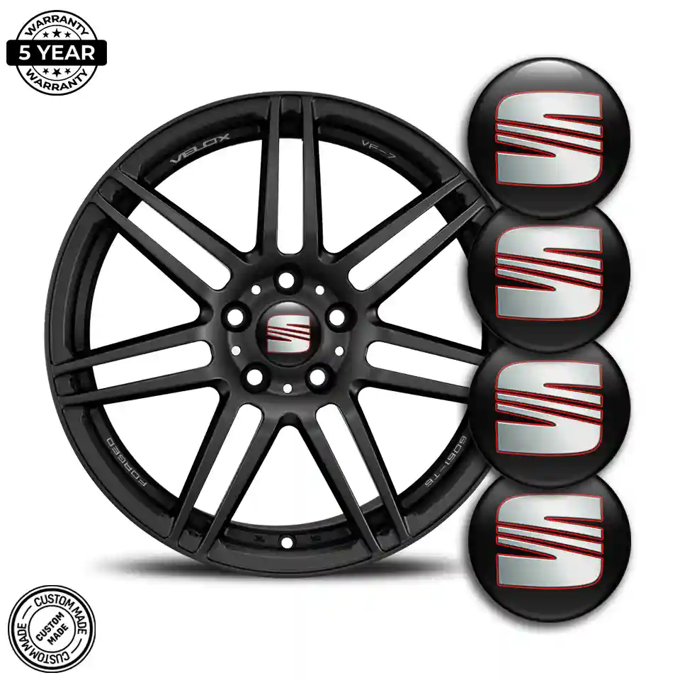 Seat Wheel Emblems Refined Design