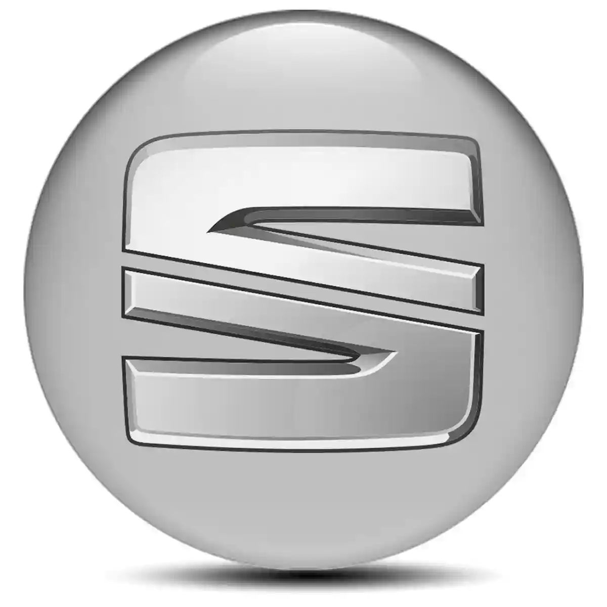Seat Wheel Emblems Sleek Style