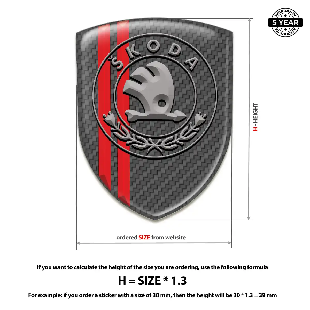 Skoda Badge Refined Design