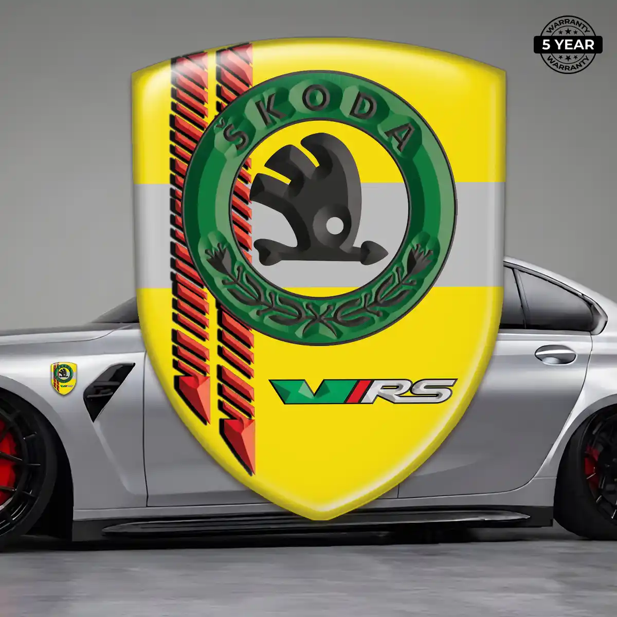 Skoda Crest Emblem Elite Finish