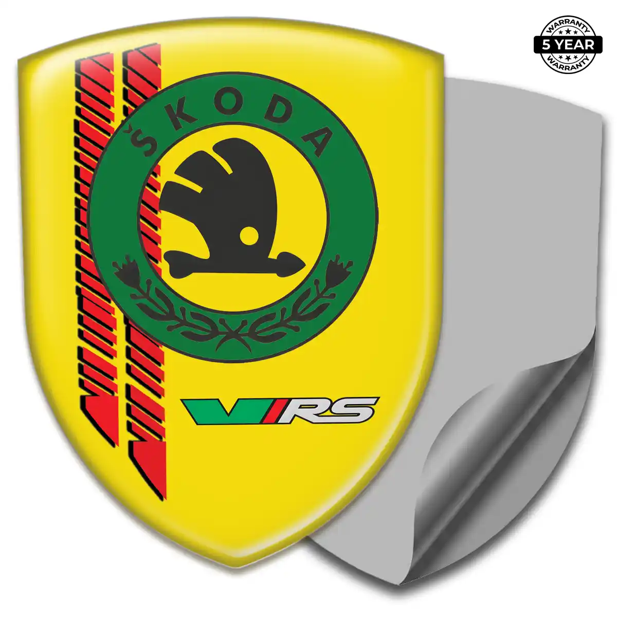 Skoda Crest Emblem Refined Design