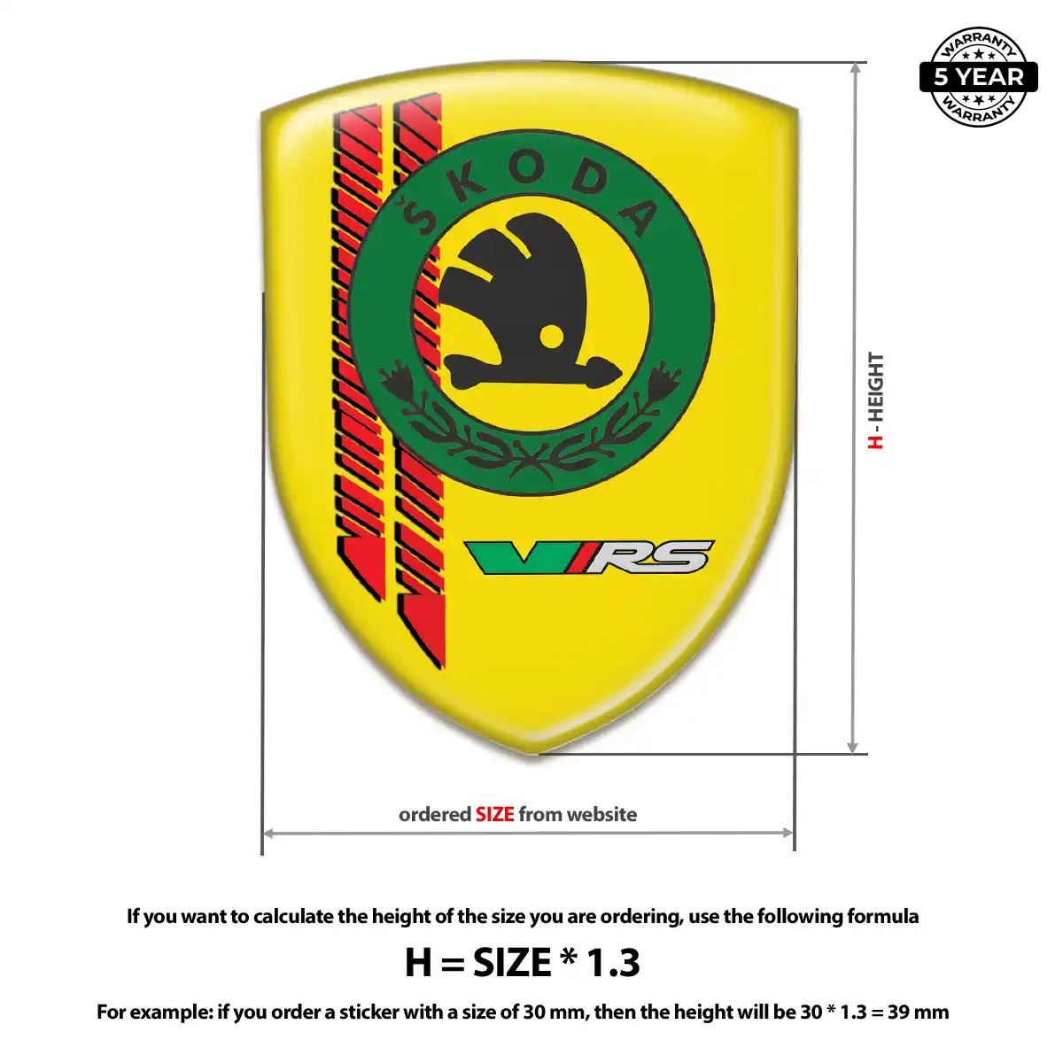 Skoda Crest Emblem Refined Design