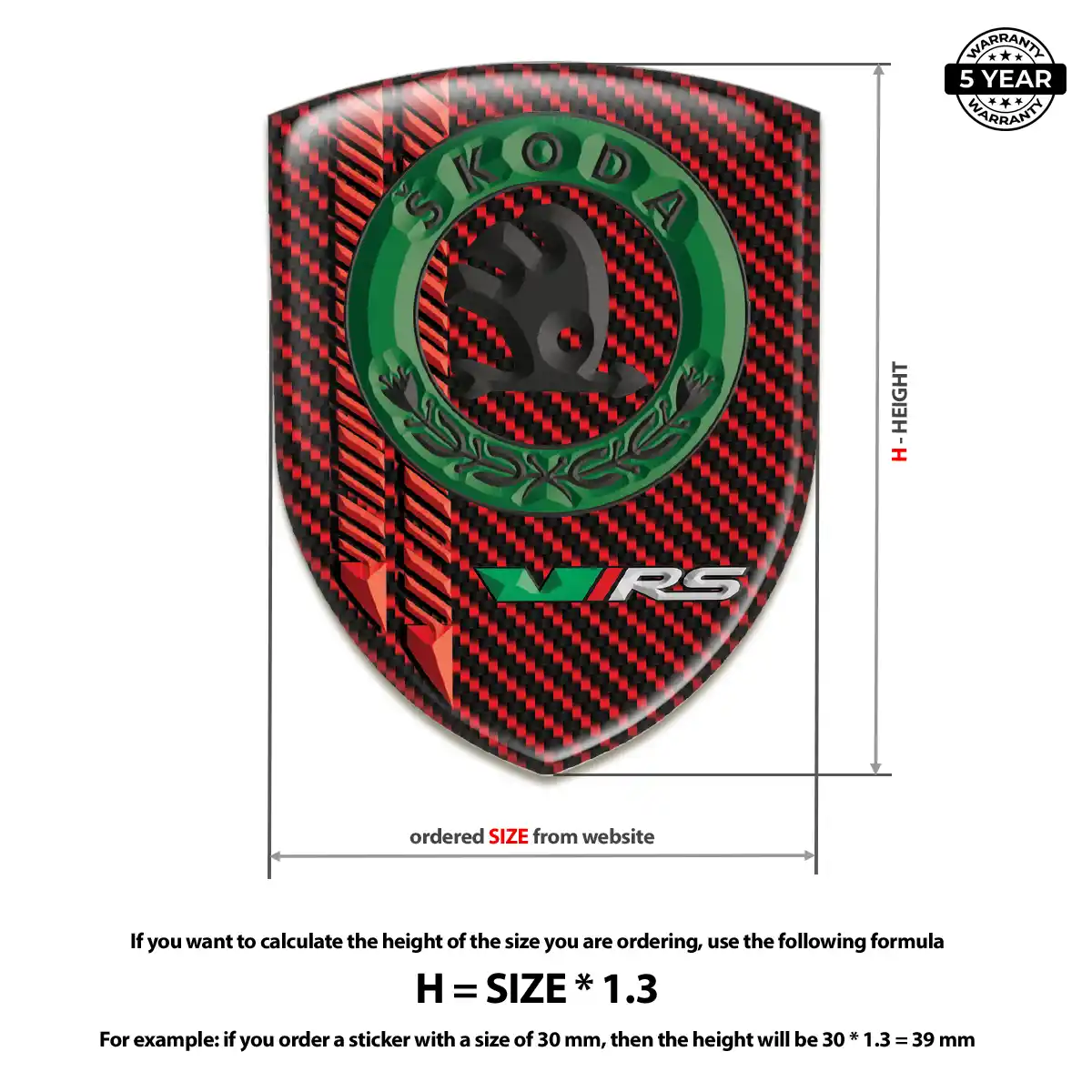 Skoda Crest Emblem Superior Craft
