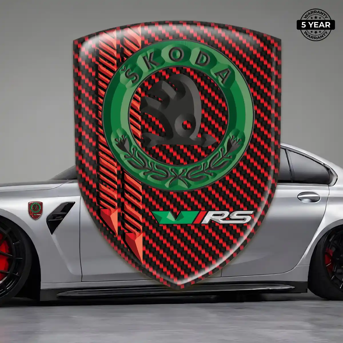 Skoda Crest Emblem Superior Craft