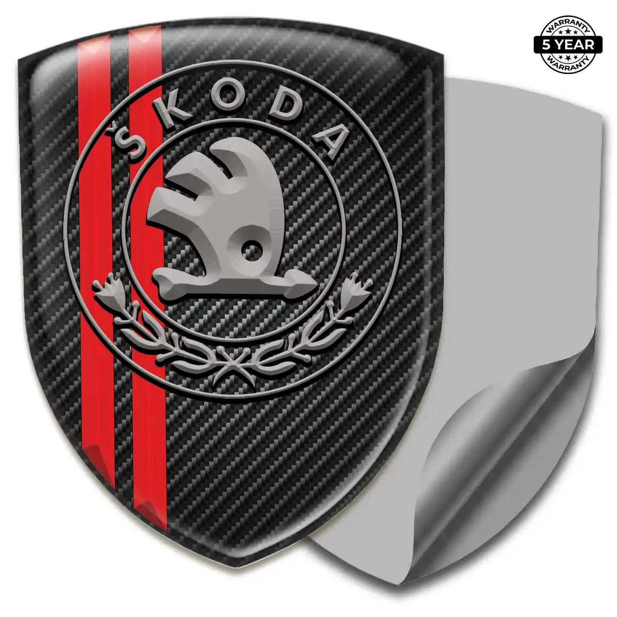 Skoda Crest Logo Emblem Superior Craft