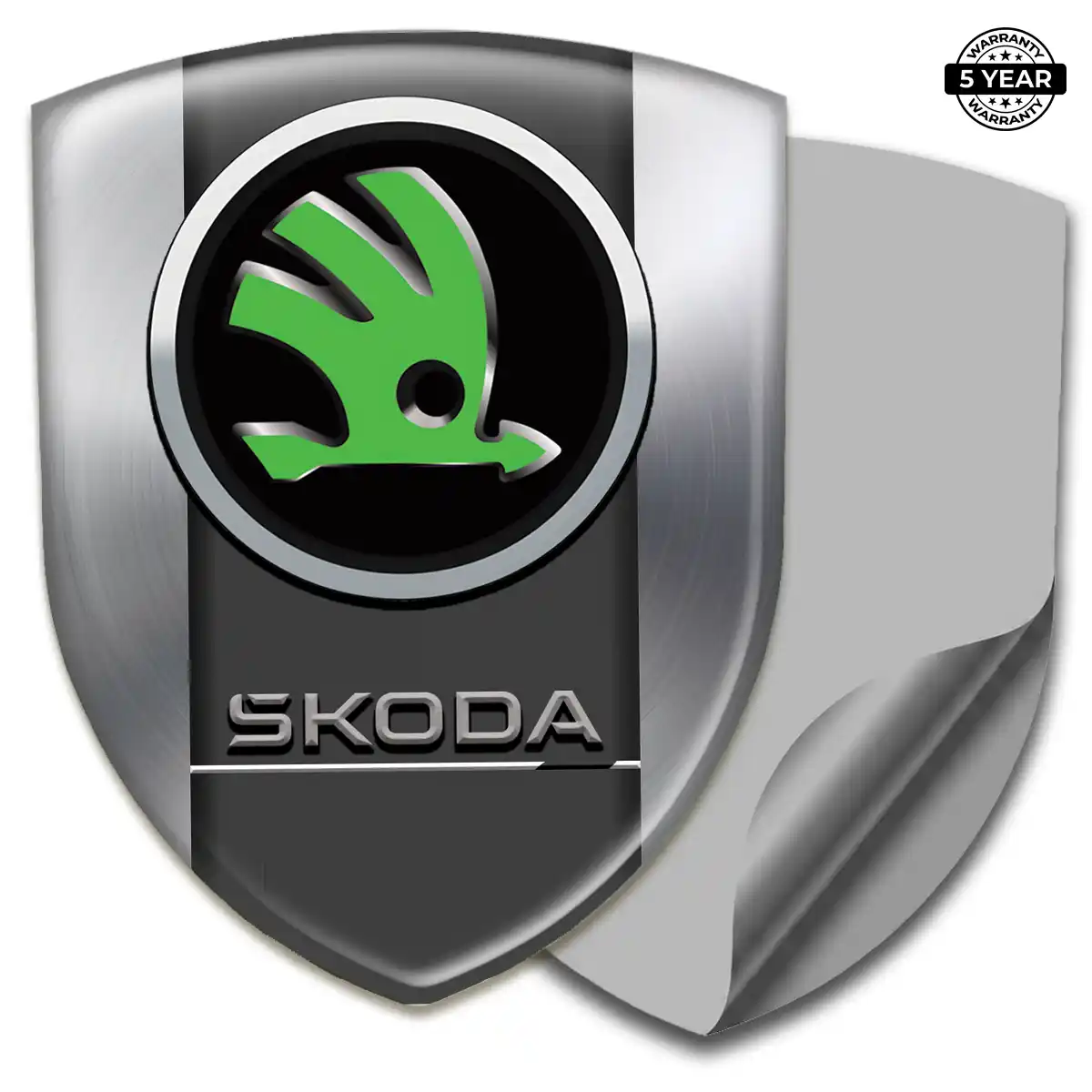 Skoda Domed Badge Elite Finish