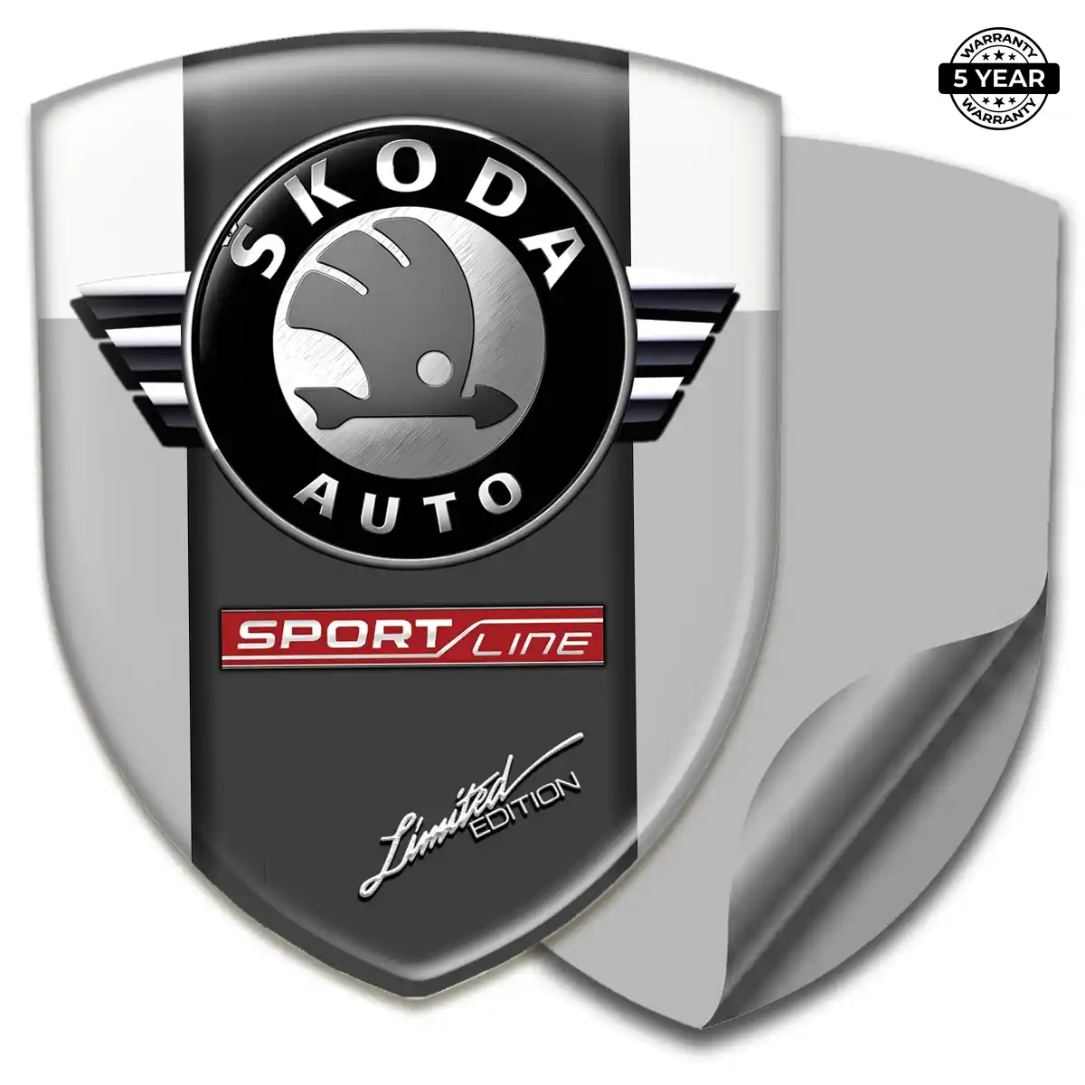 Skoda Domed Badge Refined Design