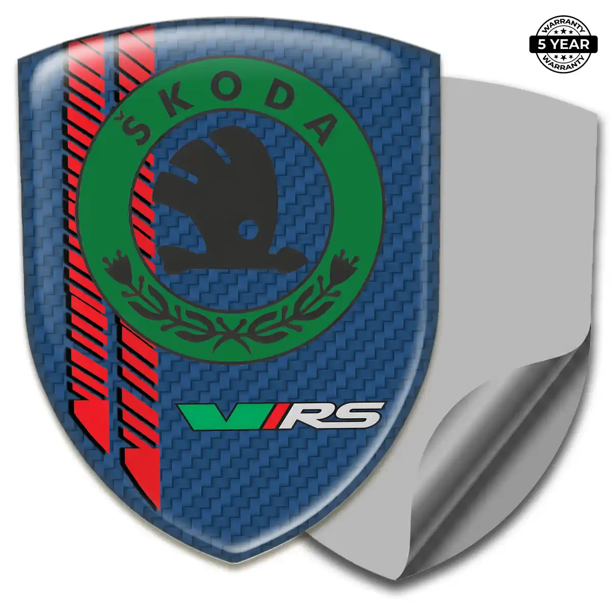Skoda Domed Decal Elite Finish
