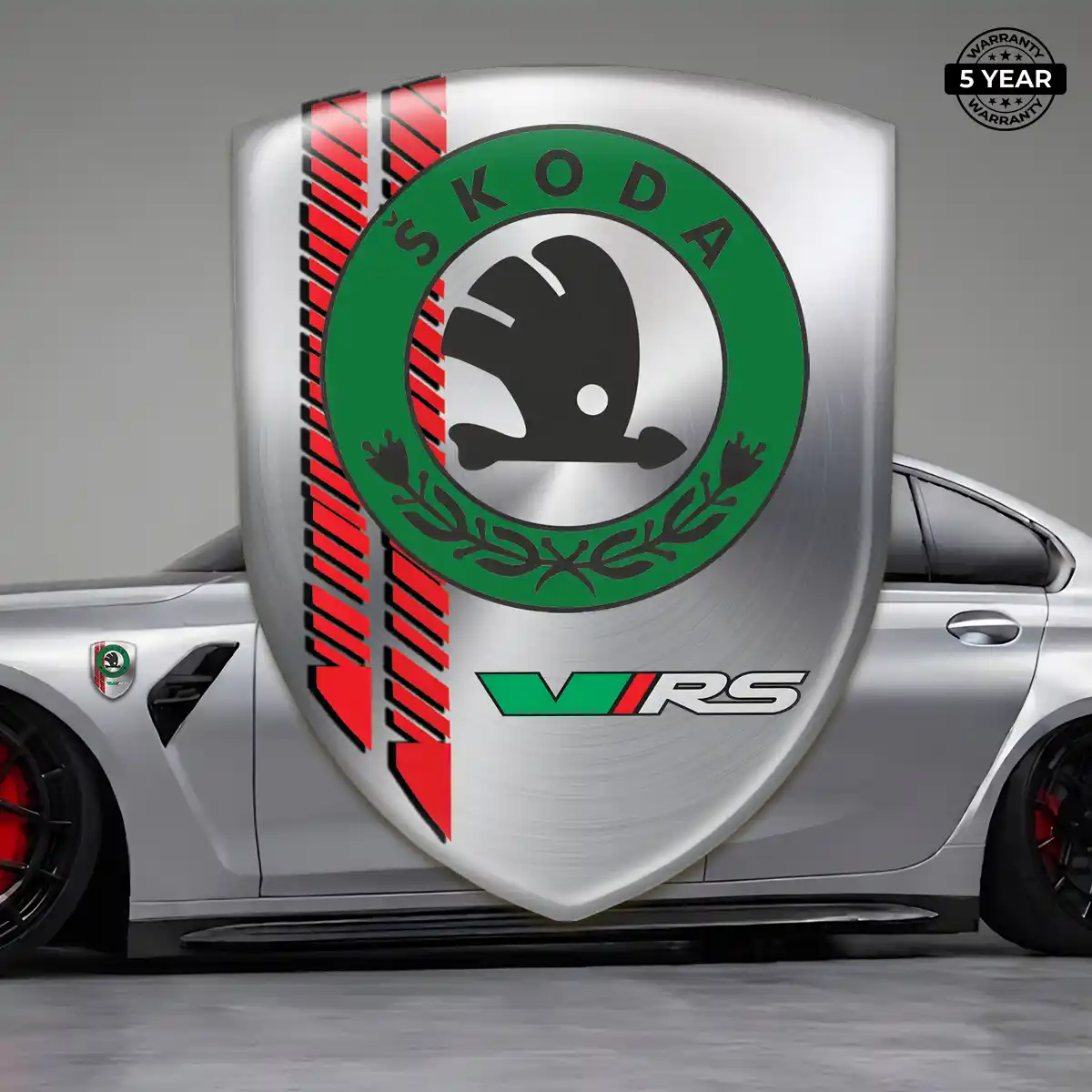 Skoda Domed Emblem Elite Finish