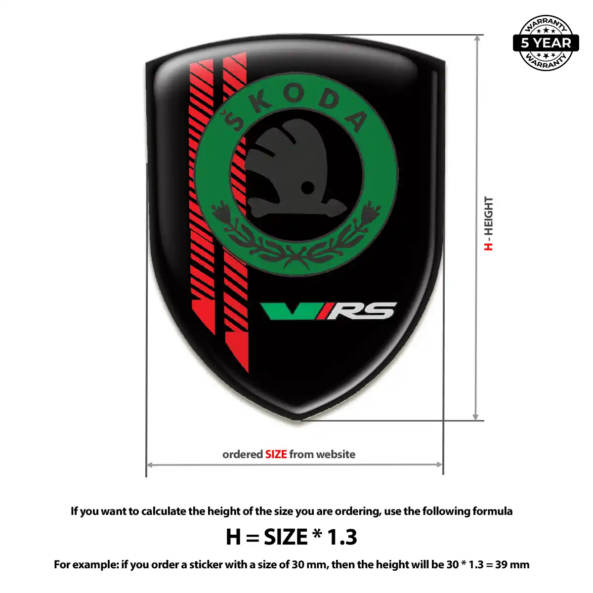 Skoda Domed Emblem Refined Design
