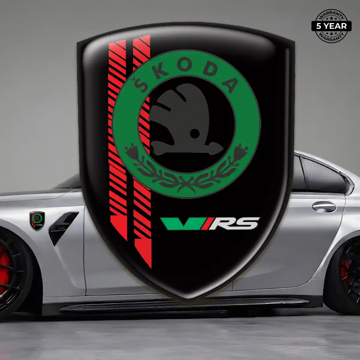 Skoda Domed Emblem Refined Design
