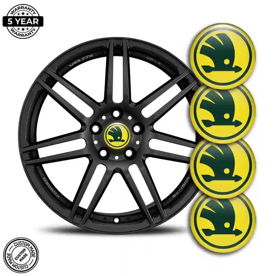 Skoda Domed Emblem Stylish Design