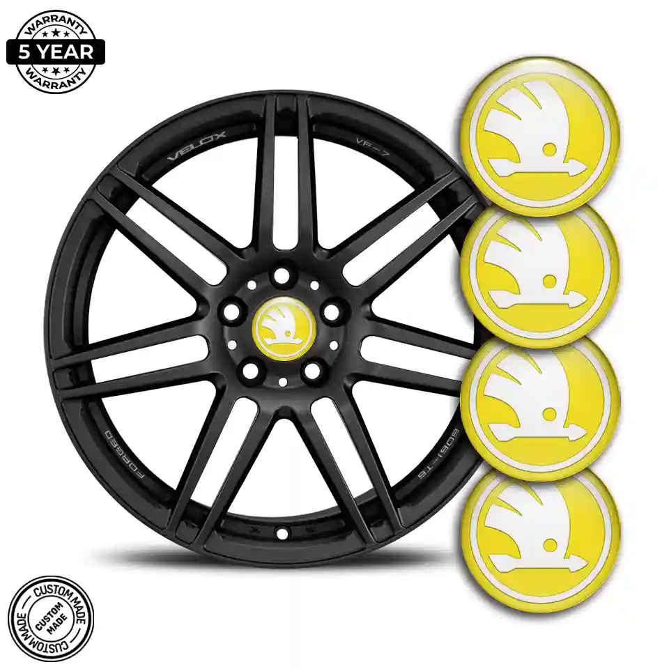 Skoda Emblem Badge Premium Edition