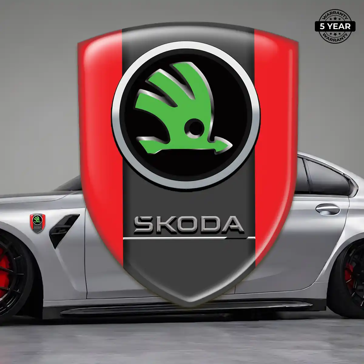 Skoda Emblem Badge Superior Craft