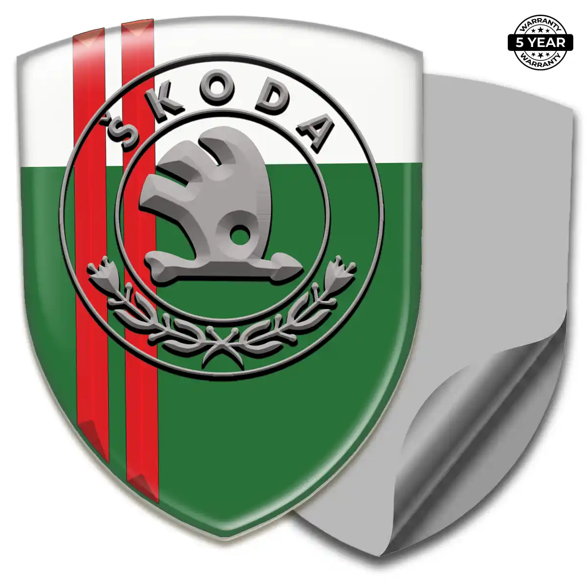 Skoda Emblem Crest Elite Finish