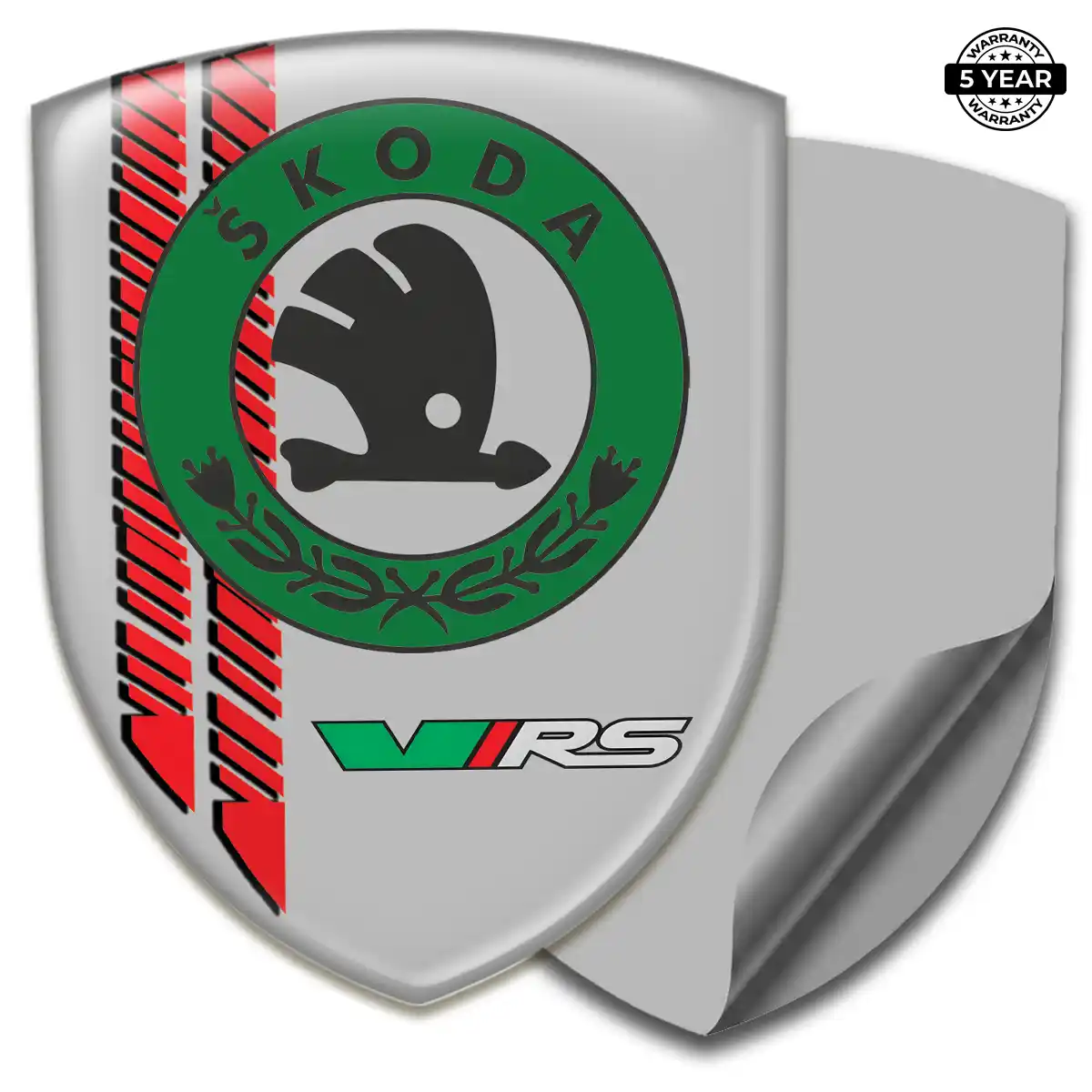 Skoda Emblem Crest Sleek Style